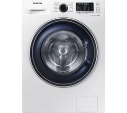 SAMSUNG ecobubble WW80J5555FW 8 kg 1200 Spin Washing Machine - White